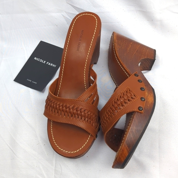 🆕🌿NICOLE FARHI SANDALS🌿 - Picture 3 of 16